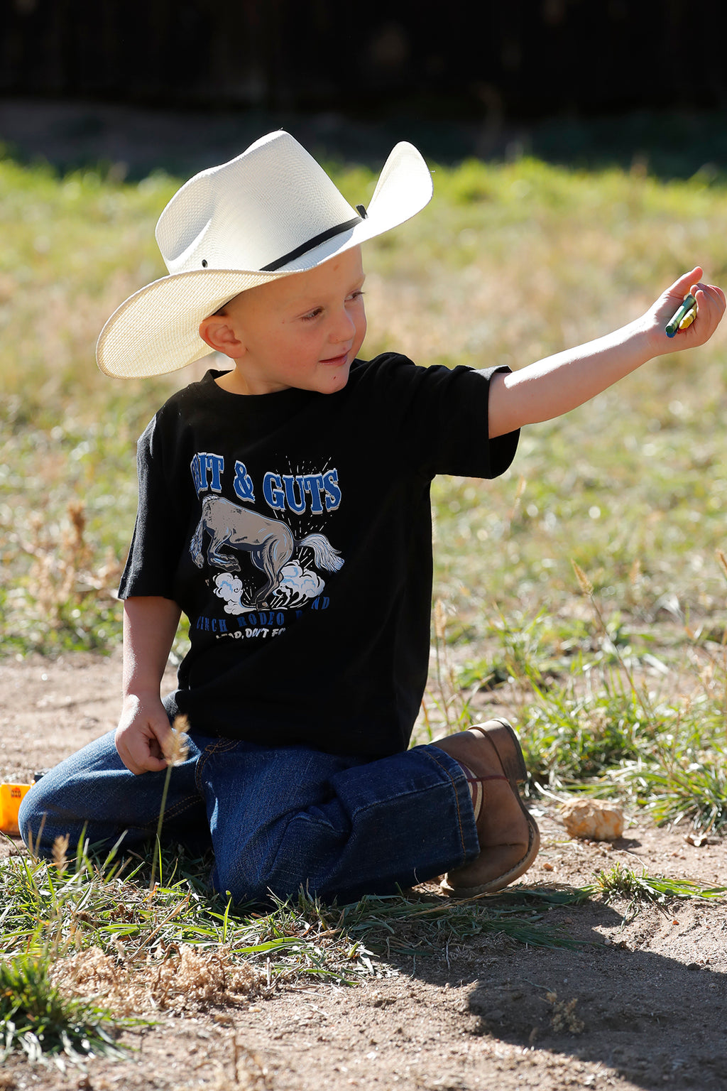 CINCH Toddler Black Tee