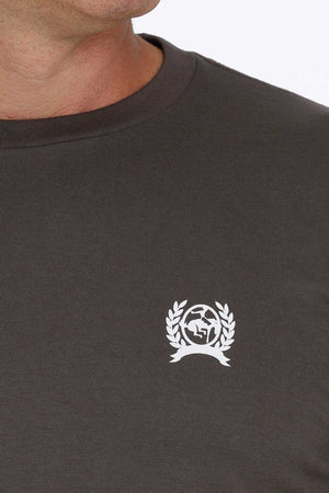 CINCH Men's Brown S/S Tee