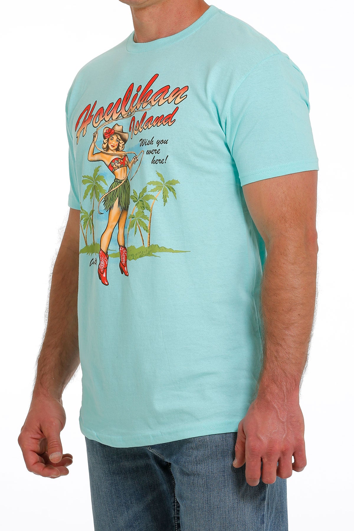 CINCH Men's Turquoise Island Tee