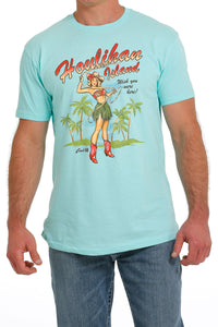 CINCH Men's Turquoise Island Tee