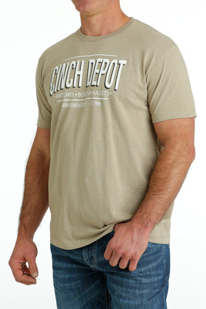 CINCH Men's "Cinch Depot" Short Sleeve Tee