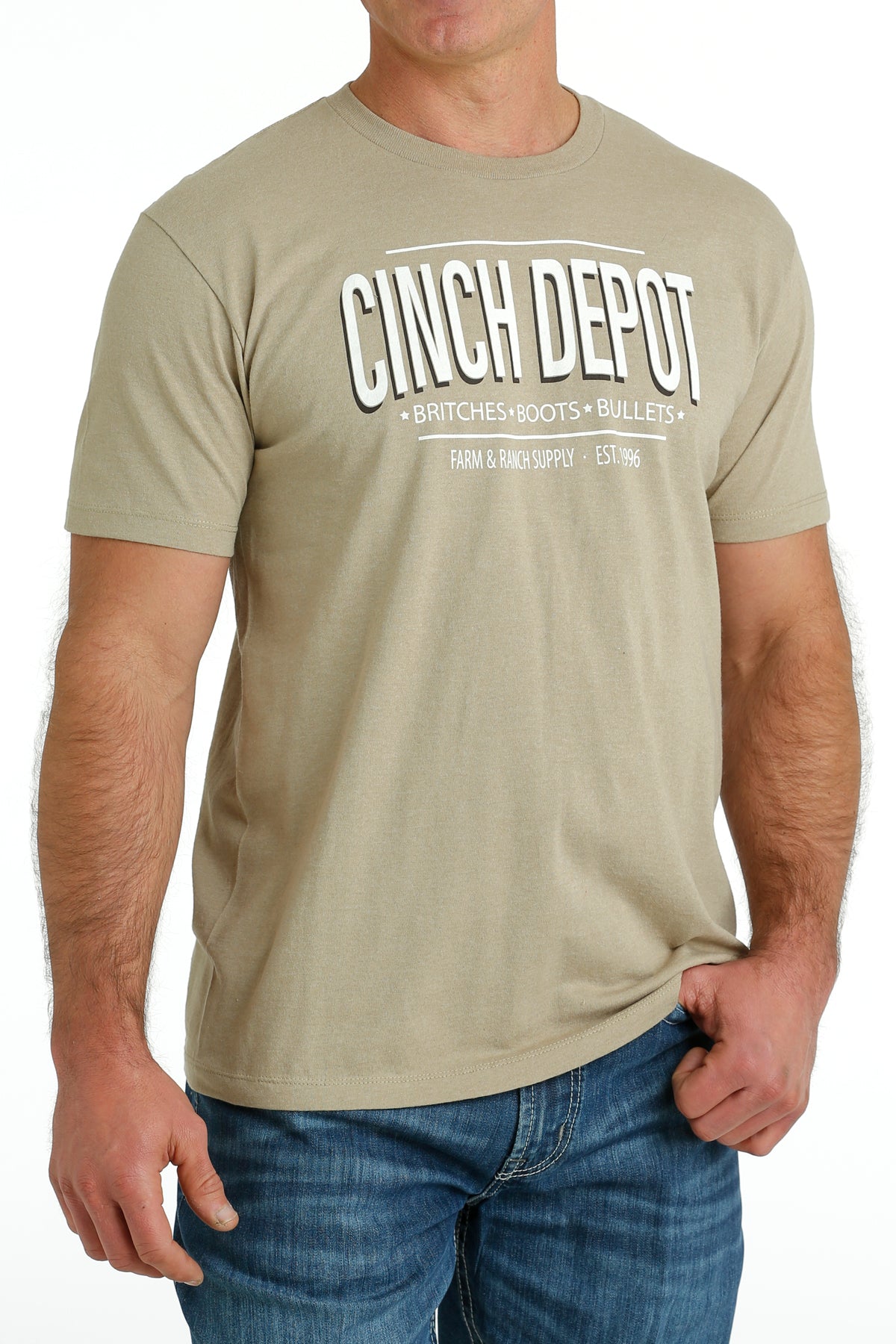 CINCH Men's "Cinch Depot" Short Sleeve Tee