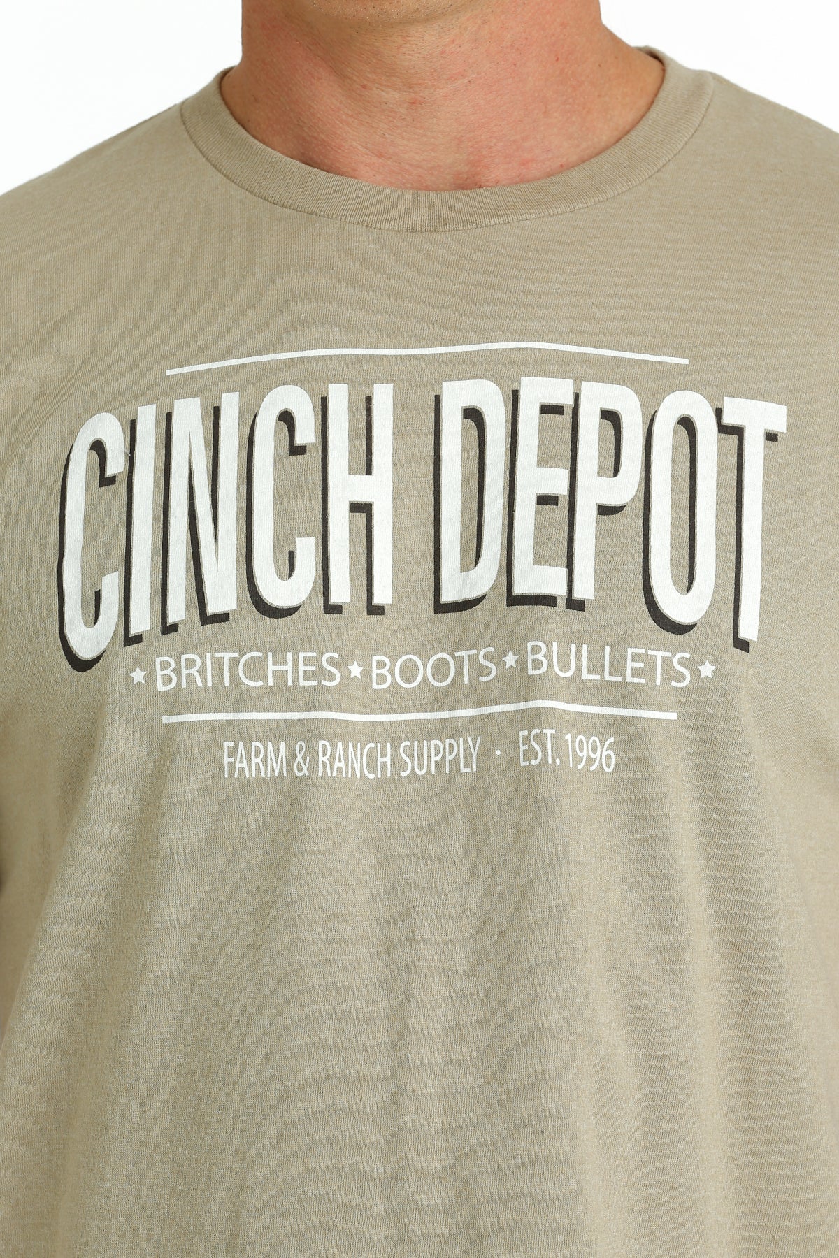 CINCH Men's "Cinch Depot" Short Sleeve Tee