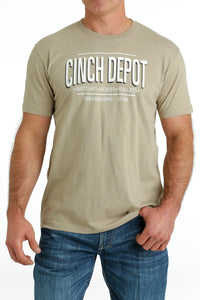 CINCH Men's "Cinch Depot" Short Sleeve Tee