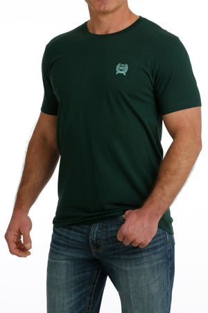 CINCH Men's Green Short Sleeve Tee