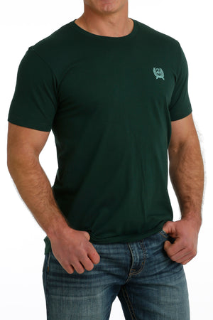 CINCH Men's Green Short Sleeve Tee