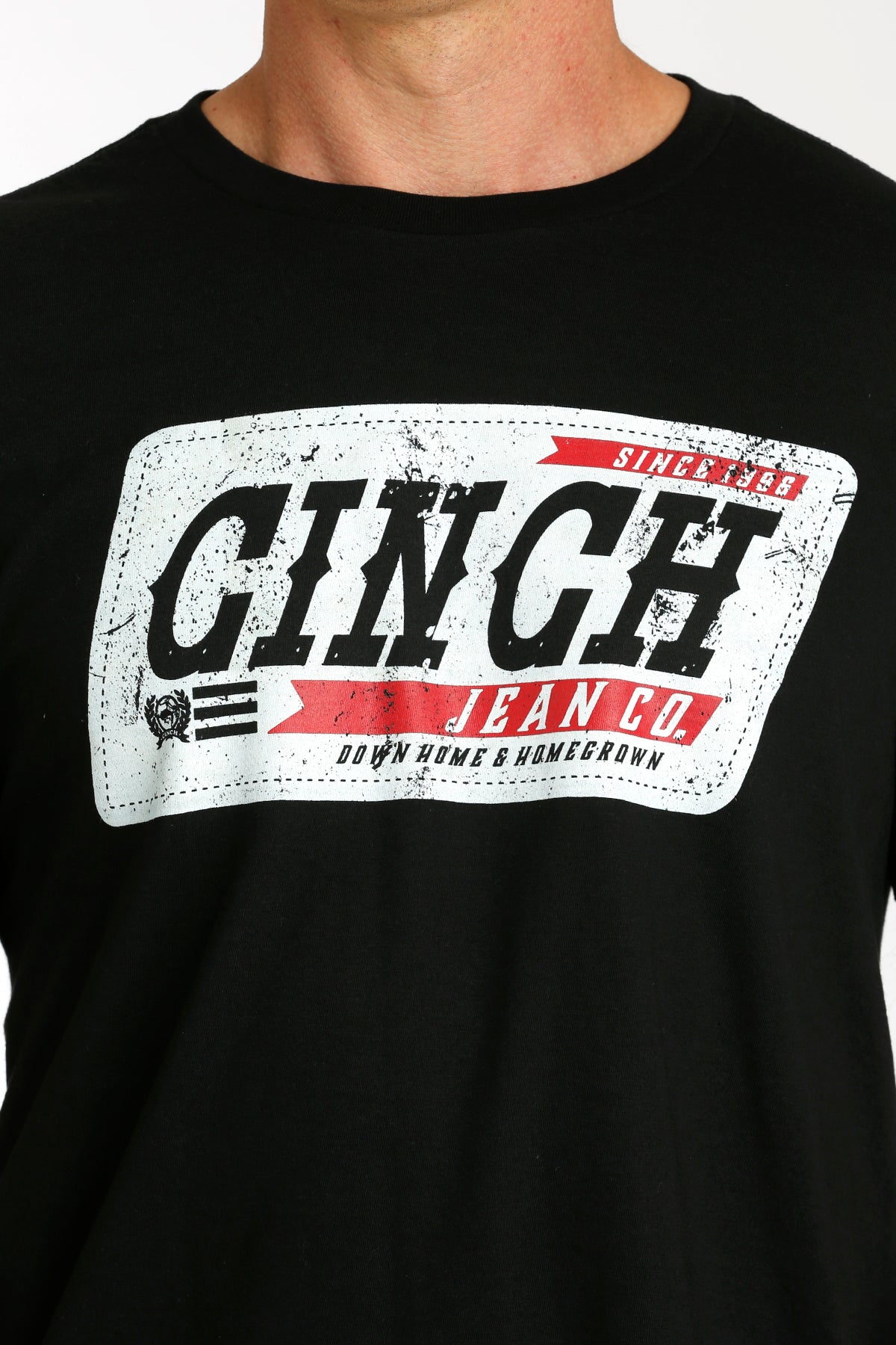 CINCH Men's Black Short Sleeve Tee