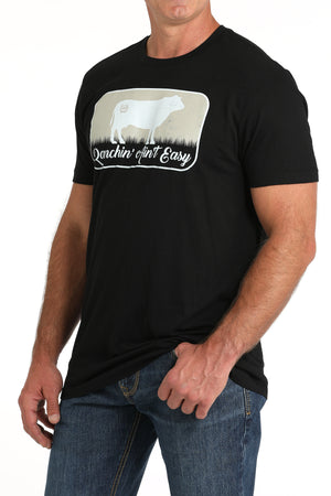 CINCH Men's Black Short Sleeve Tee