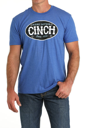 CINCH Men's Royal Blue Short Sleeve Tee