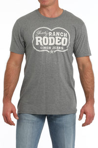 CINCH Men's Grey Short Sleeve Tee