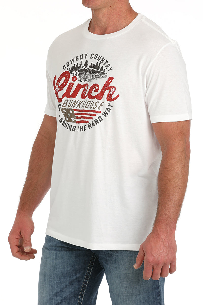 CINCH Men's White Tee