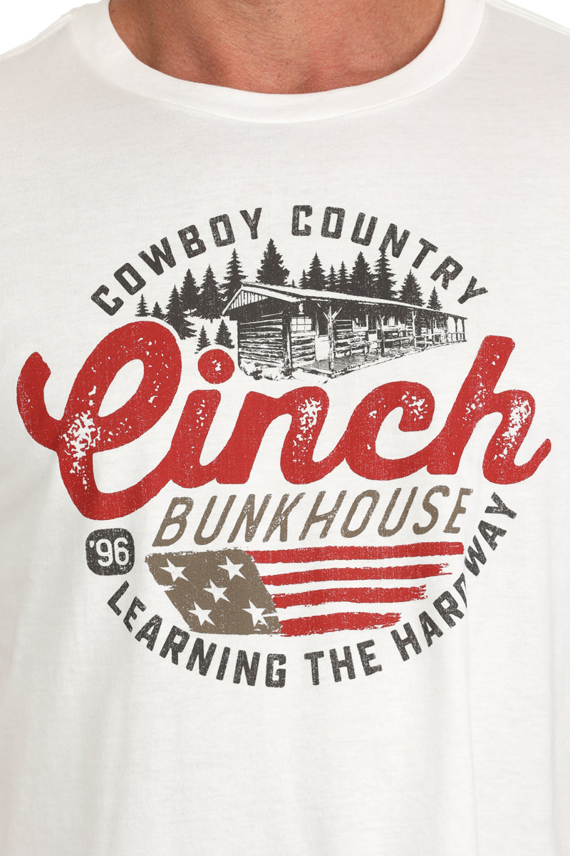 CINCH Men's White Tee
