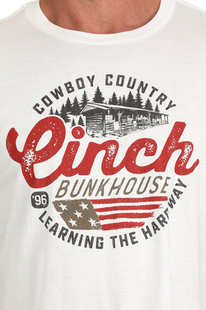 CINCH Men's White Tee
