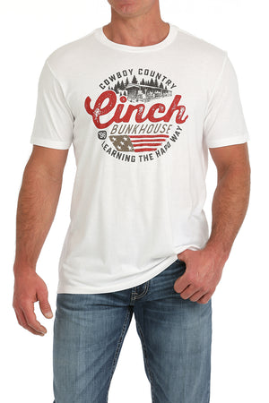 CINCH Men's White Tee