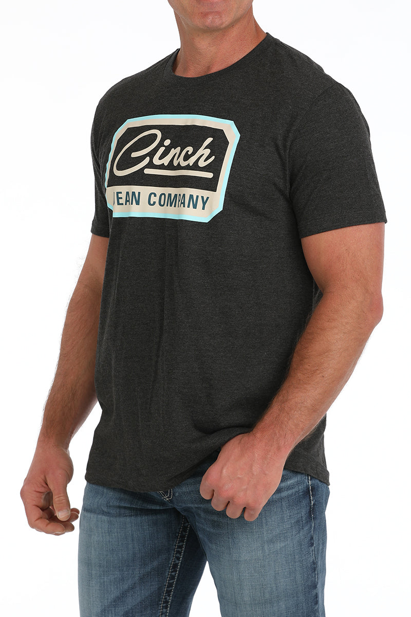 CINCH Men's Black Tee