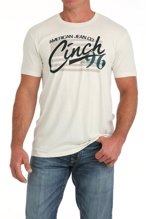 CINCH Men's Cream Tee