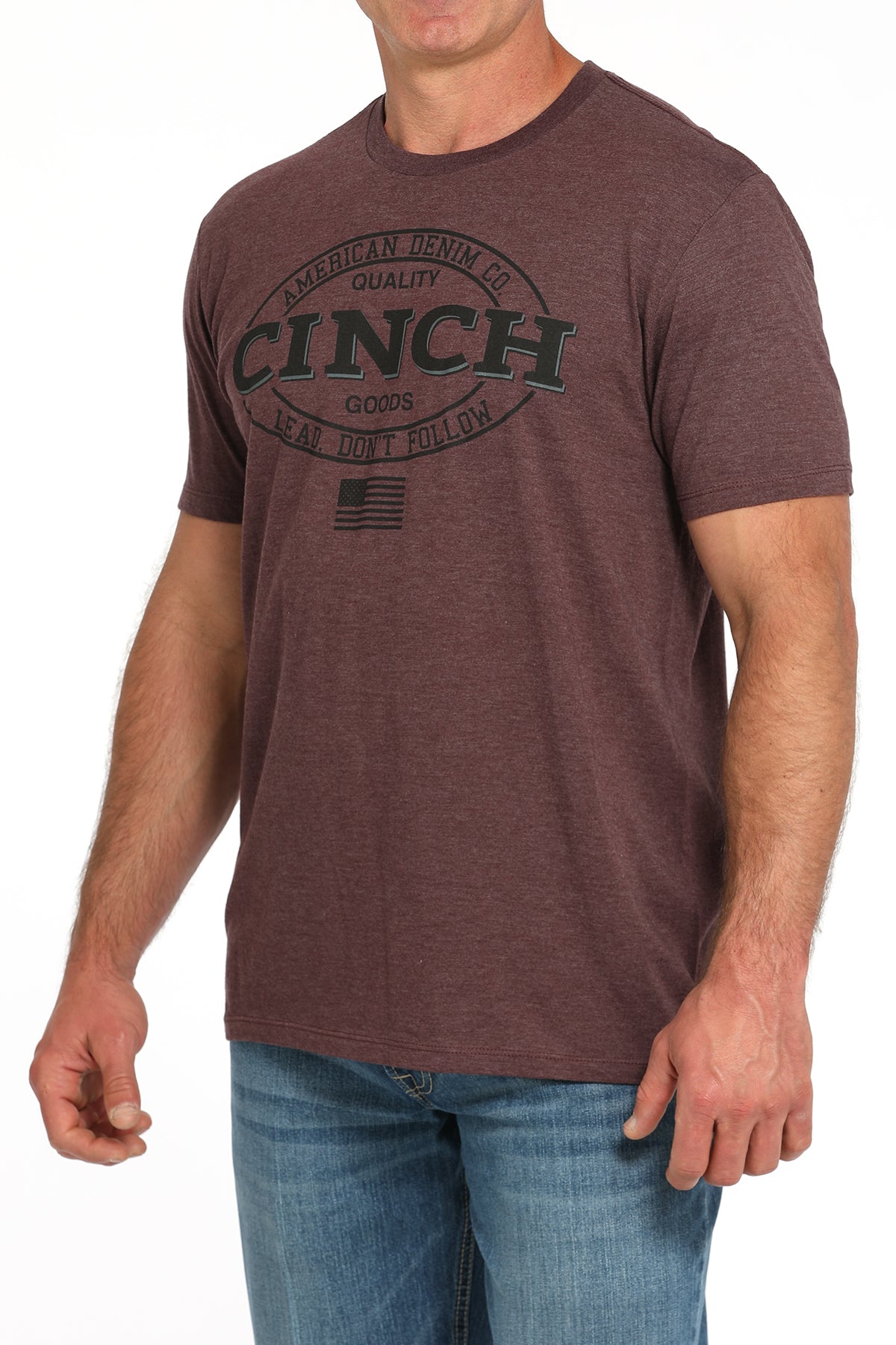 CINCH Men's Purple Tee