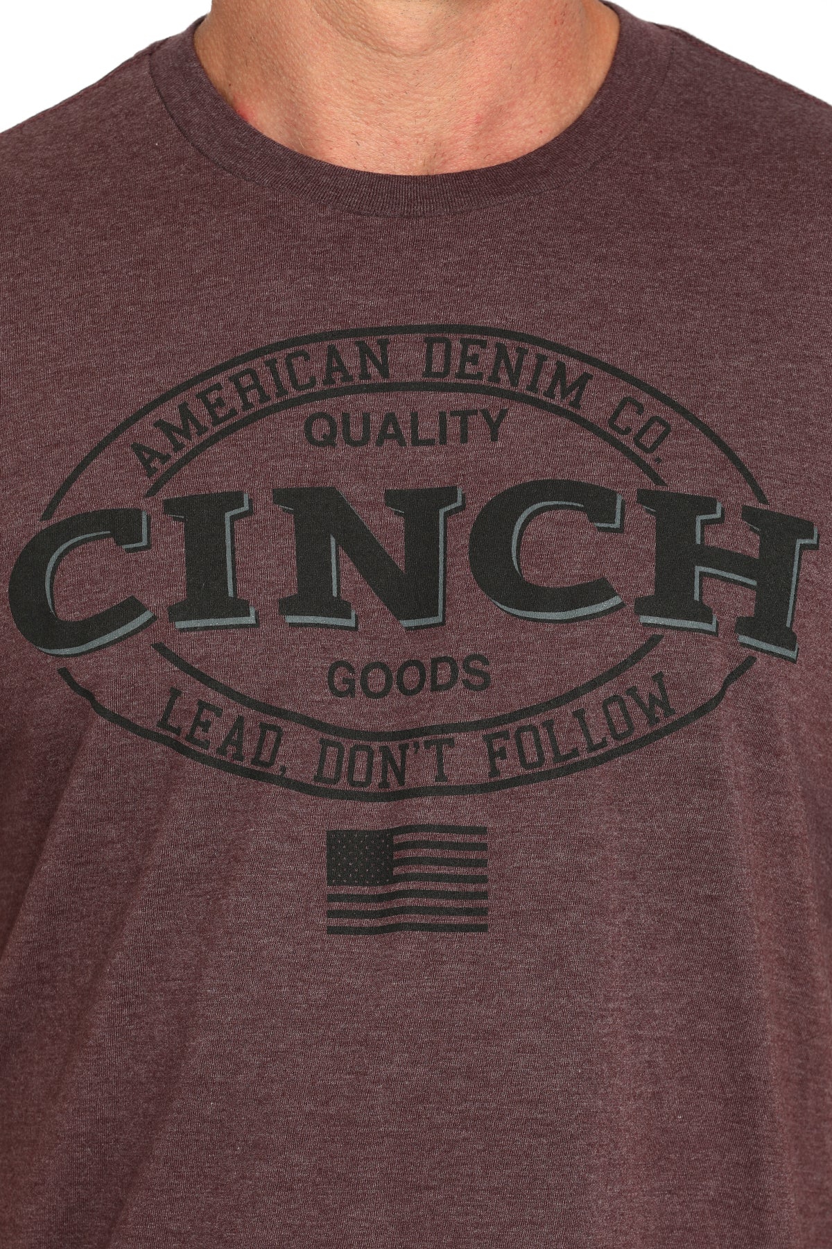 CINCH Men's Purple Tee