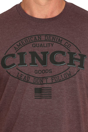CINCH Men's Purple Tee