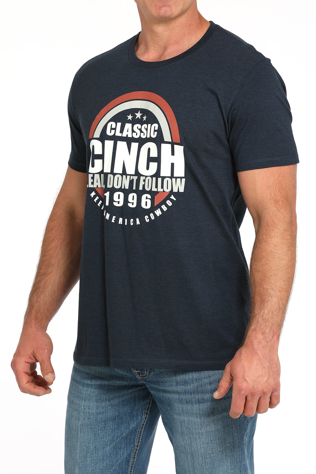 CINCH Men's Navy Tee