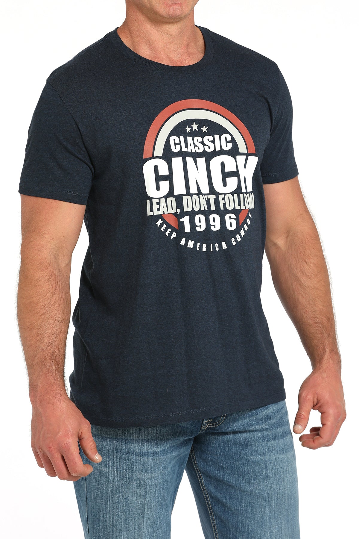 CINCH Men's Navy Tee