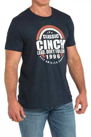 CINCH Men's Navy Tee