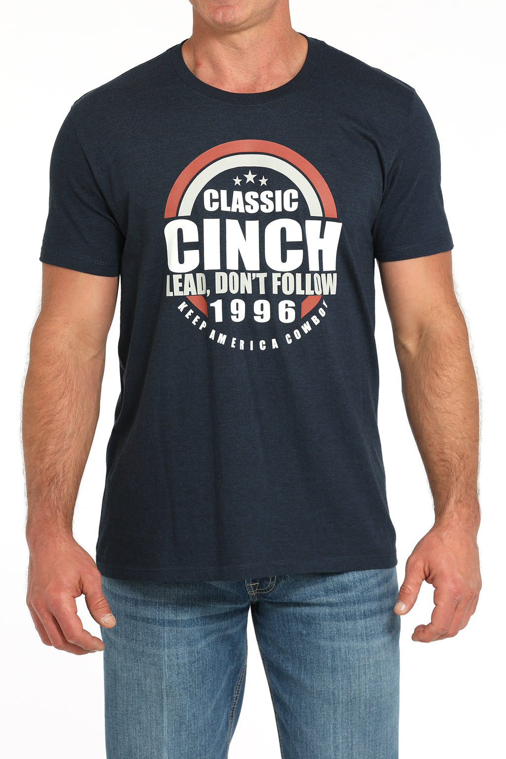 CINCH Men's Navy Tee
