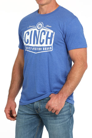 CINCH Men's Royal Blue Tee