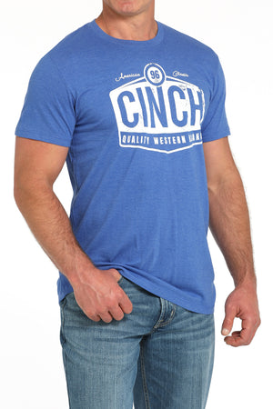 CINCH Men's Royal Blue Tee