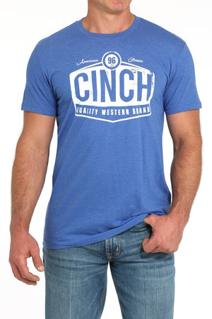 CINCH Men's Royal Blue Tee