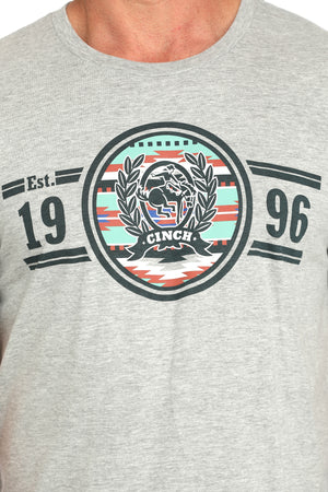 CINCH Men's Grey Tee