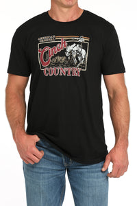 CINCH Men's Black Tee