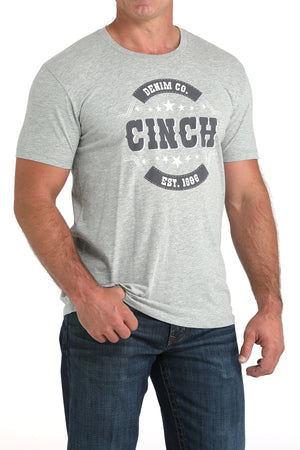 CINCH Men's Grey Tee
