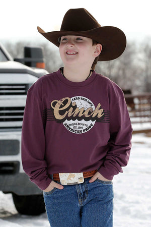 CINCH Boy's L/S Tee