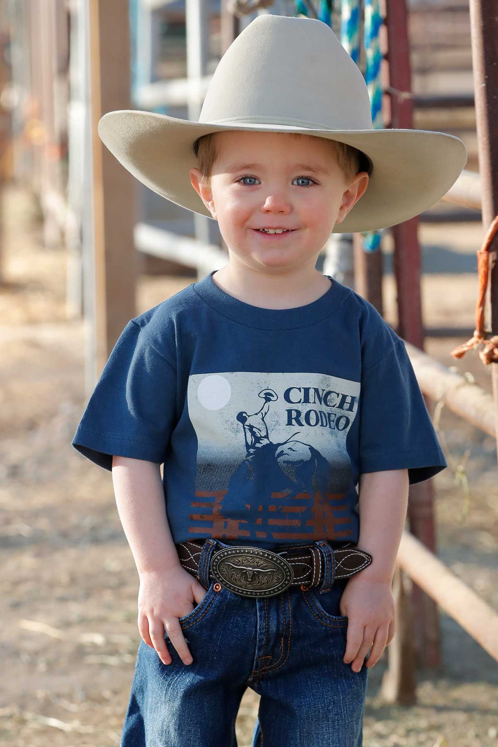 CINCH Toddler Navy Cinch Tee