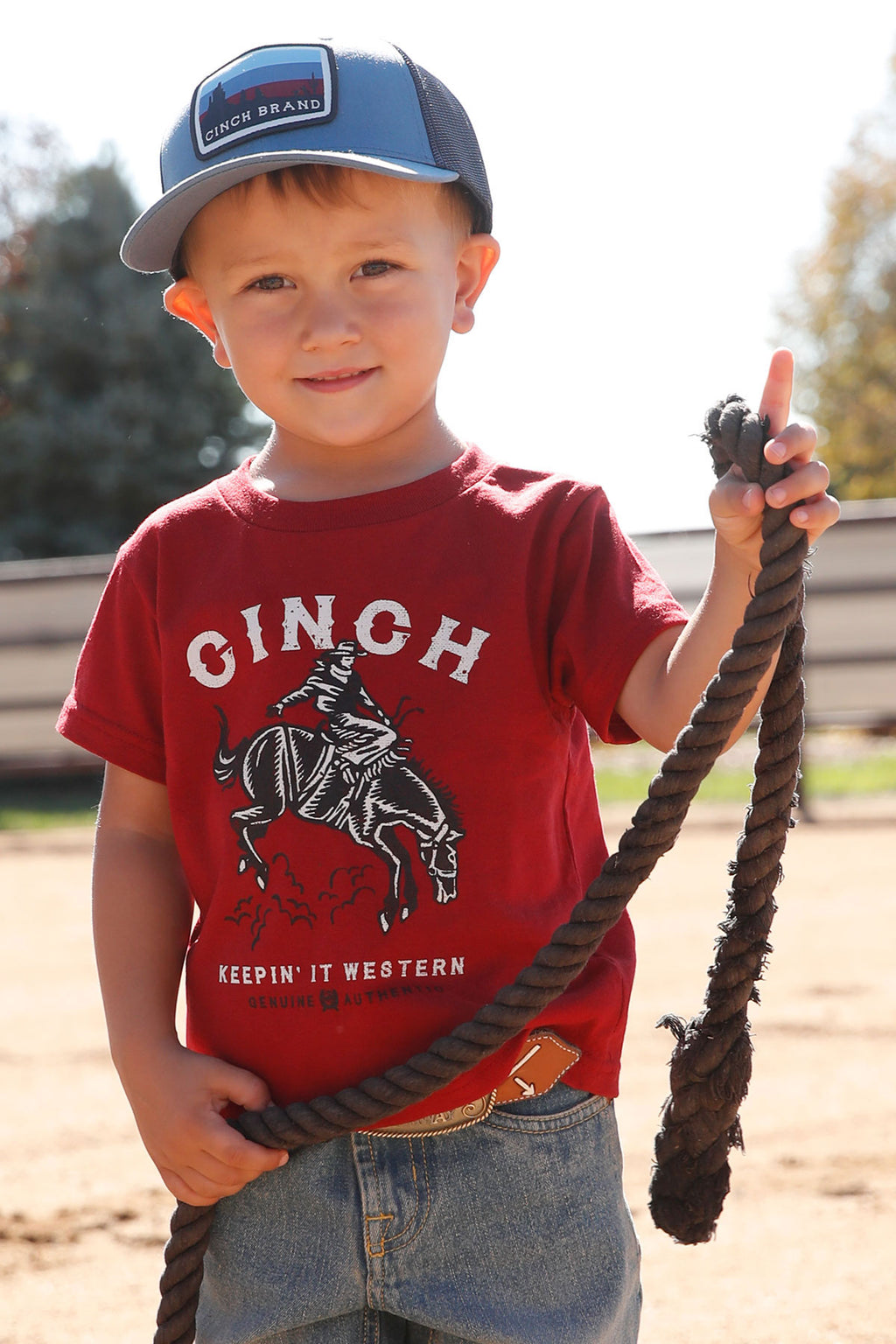 CINCH Toddler Red Cinch Tee