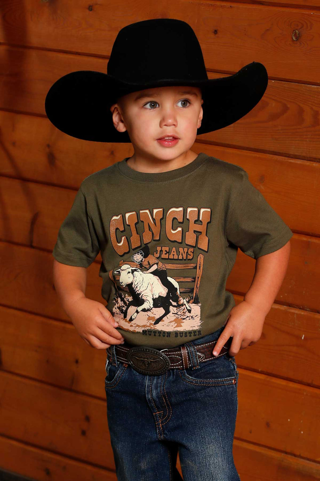 CINCH Boys Long S/S Tee