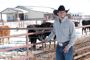 CINCH Men's Grey L/S Button-Down Western Shirt