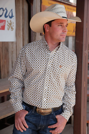 CINCH Men's Button-Down Western Shirt