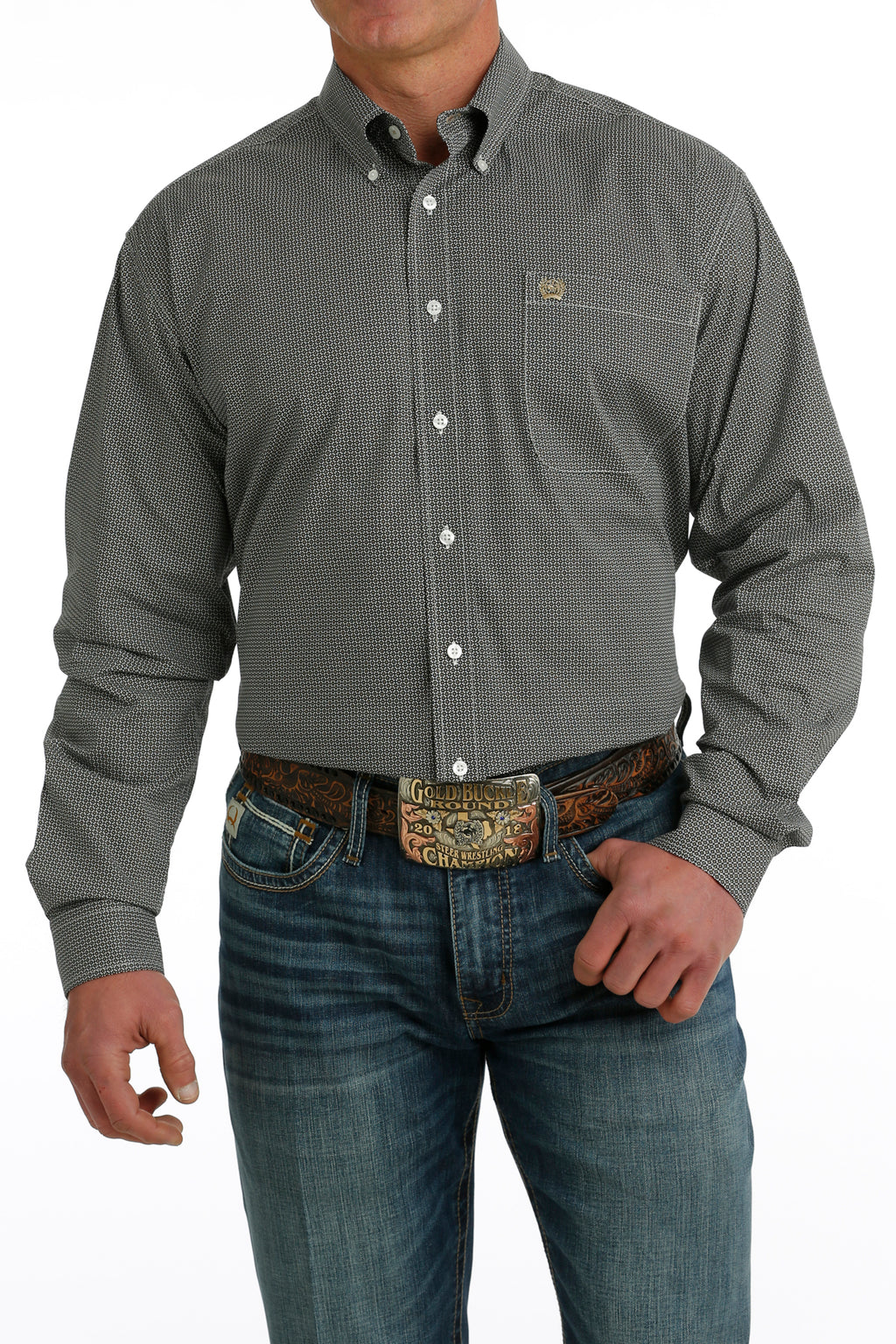 CINCH Men's Button-Down Western Shirt