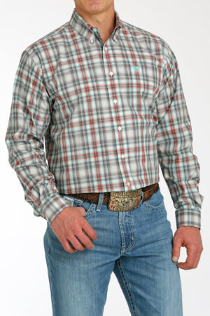 CINCH Men's Multicolor Button-Down Western Shirt