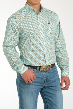 CINCH Men's Multicolor Button-Down Western Shirt