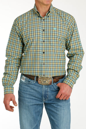 CINCH Men's Plaid L/S Button-Down Western Shirt