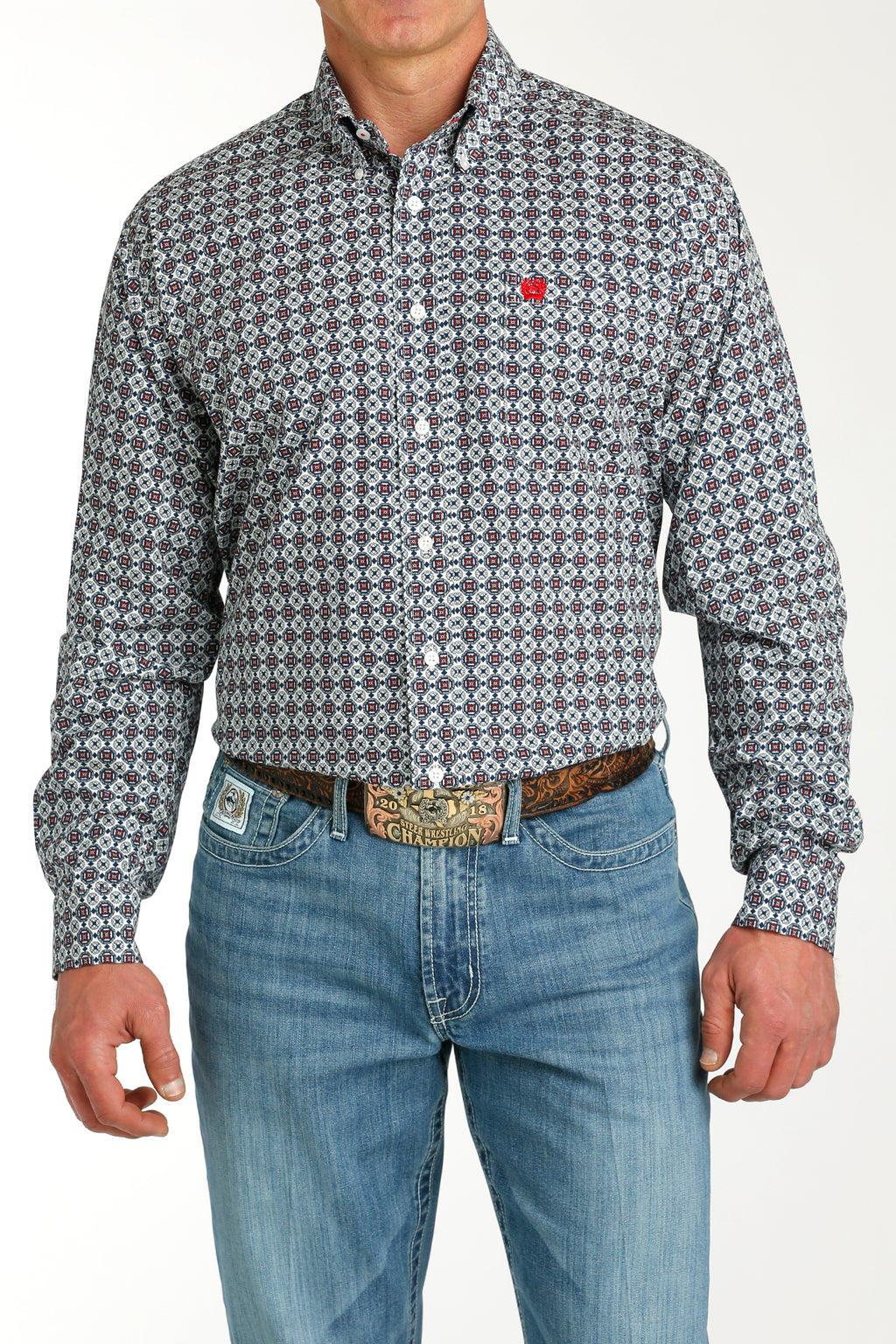 CINCH Men's Button-Down Western Shirt