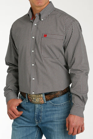 CINCH Men's Black Button-Down Western Shirt