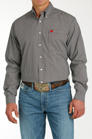 CINCH Men's Black Button-Down Western Shirt