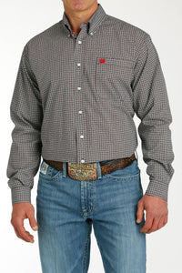 CINCH Men's Black Button-Down Western Shirt