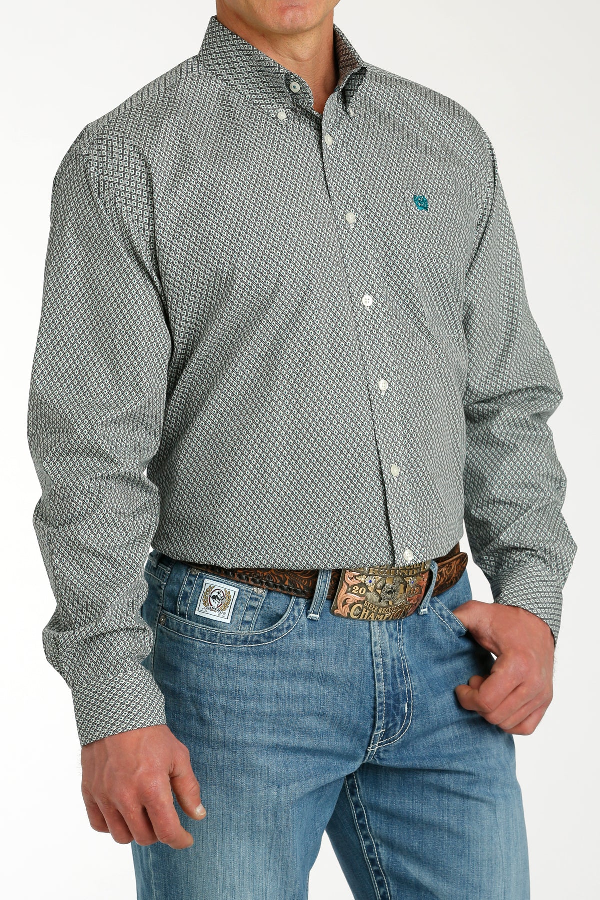 CINCH Men's Button-Down Western Shirt