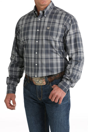 CINCH Men's Plaid Button-Down Western Shirt