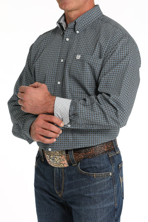 CINCH Men's Black Button-Down Western Shirt